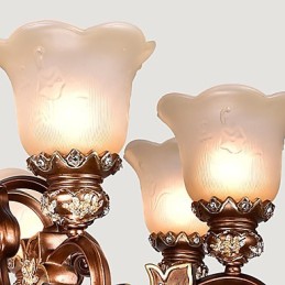 Lustre Tradicional Clássico Retro Metal