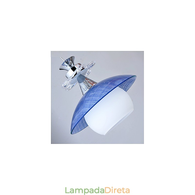 Luminárias pendentes modernas contemporâneas de vidro