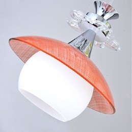 Luminárias pendentes modernas contemporâneas de vidro