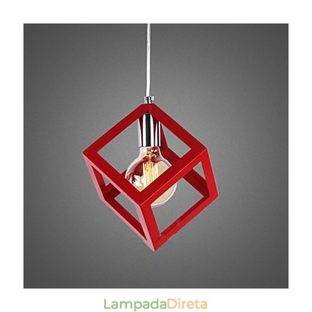 Lustre de metal com pintura em estilo clássico tradicional mini Lustre de metal com pintura em estilo clássico tradicional mini