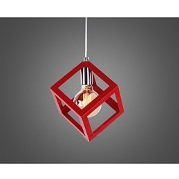 Lustre de metal com pintura em estilo clássico tradicional mini