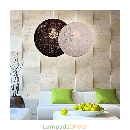 CreativeAmerican Country Creative Cany Art Color Droplight e lâmpada de formato esférico CreativeAmerican Country Creative Cany Art Color Droplight e lâmpada de formato esférico