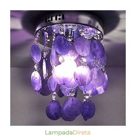 Luminária pendente cromada estilo mini contemporânea moderna Luminária pendente cromada estilo mini contemporânea moderna