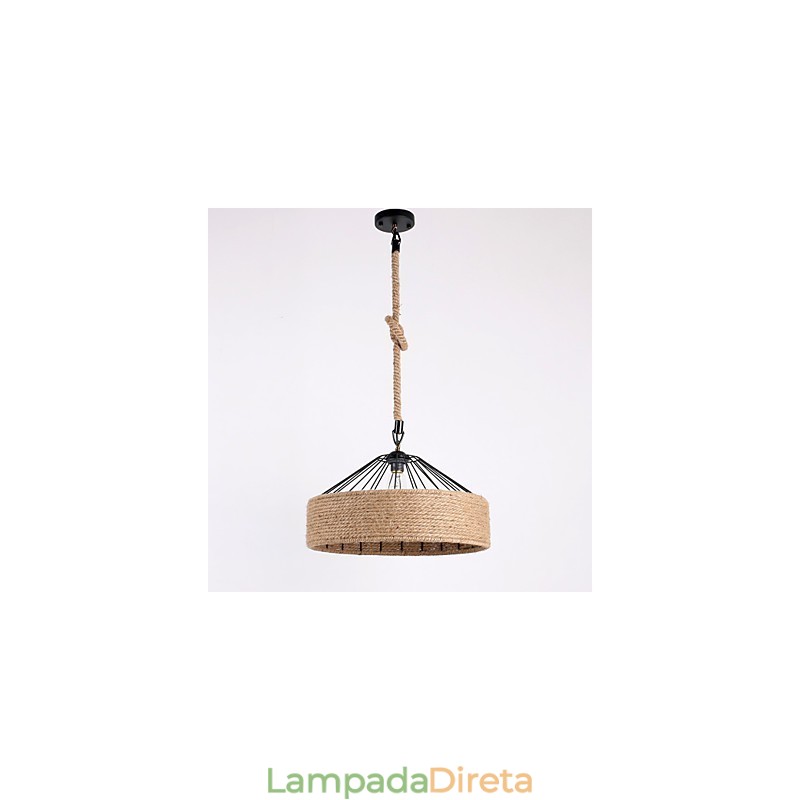 1 Luz Pendente de Corda de Luz Mini Estilo Moderno Contemporâneo Country