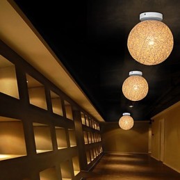 A Cana Compõe Bola de Cânhamo Moda Criativa E Para Absorver Luz Dome