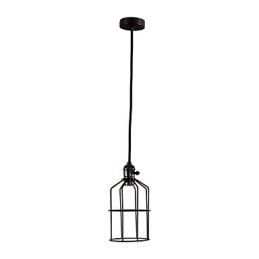 Estilo Mini Retro Pintura Metal Pendente Luz Garagem