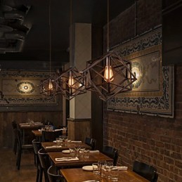 Retro Classic Metal Ceiling Lights Simples Luminárias Pendentes Café Luminária Pendente