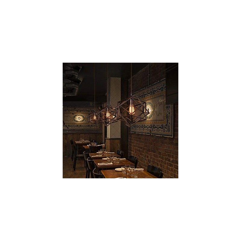 Retro Classic Metal Ceiling Lights Simples Luminárias Pendentes Café Luminária Pendente