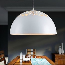 Estilo vintage minimalista 1 luz pendente com sombra esculpida luz pendente