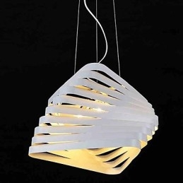 Lustre 1 Luz Simples Moderno Artístico