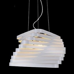 Lustre 1 Luz Simples Moderno Artístico