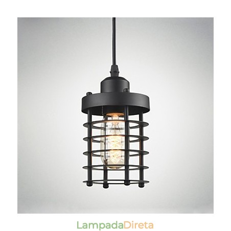 Luminária de teto retrô, lustre industrial de ferro vintage, luminária pendente para loja Luminária de teto retrô, lustre industrial de ferro vintage, luminária pendente para loja