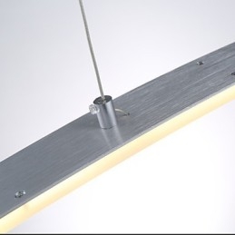 Luminária pendente moderna contemporânea metal galvanizado acrílico