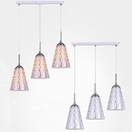 Luminárias de teto e lanternas modernas e simples para jantar