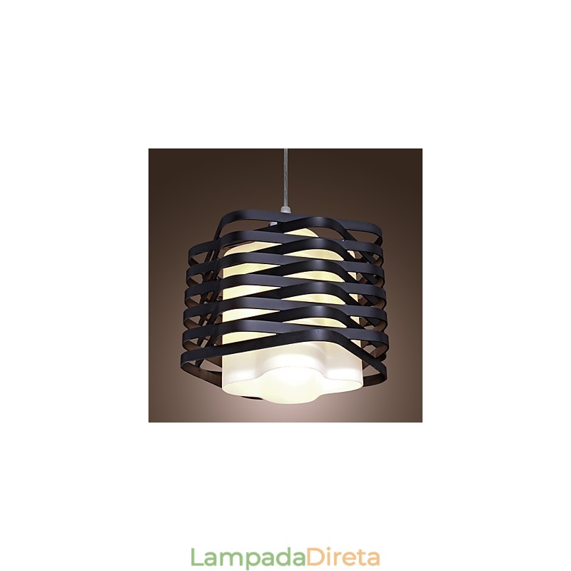 Luminária pendente moderna e contemporânea estilo mini pintura
