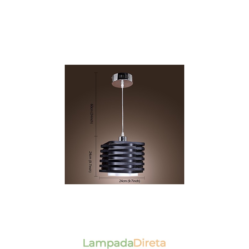 Luminária pendente moderna e contemporânea estilo mini pintura