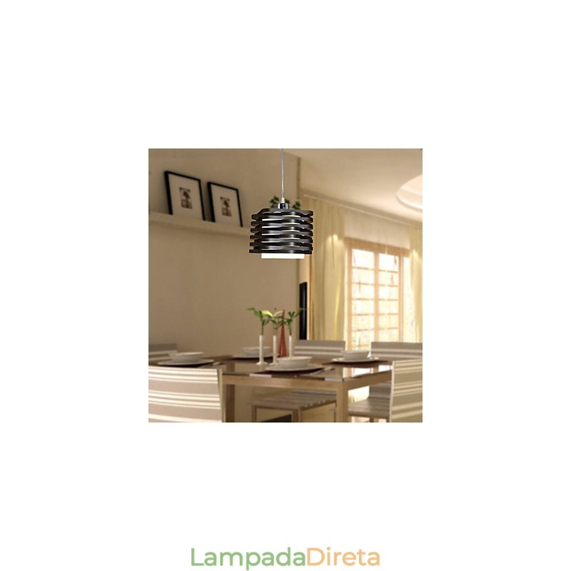 Luminária pendente moderna e contemporânea estilo mini pintura