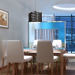Luminária pendente moderna e contemporânea estilo mini pintura