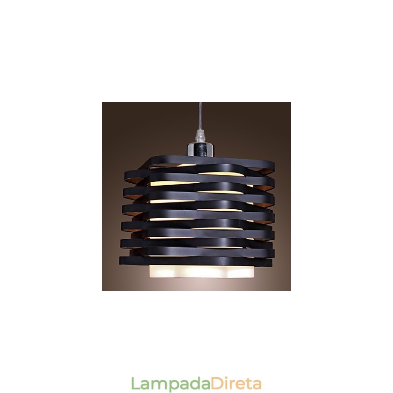 Luminária pendente moderna e contemporânea estilo mini pintura