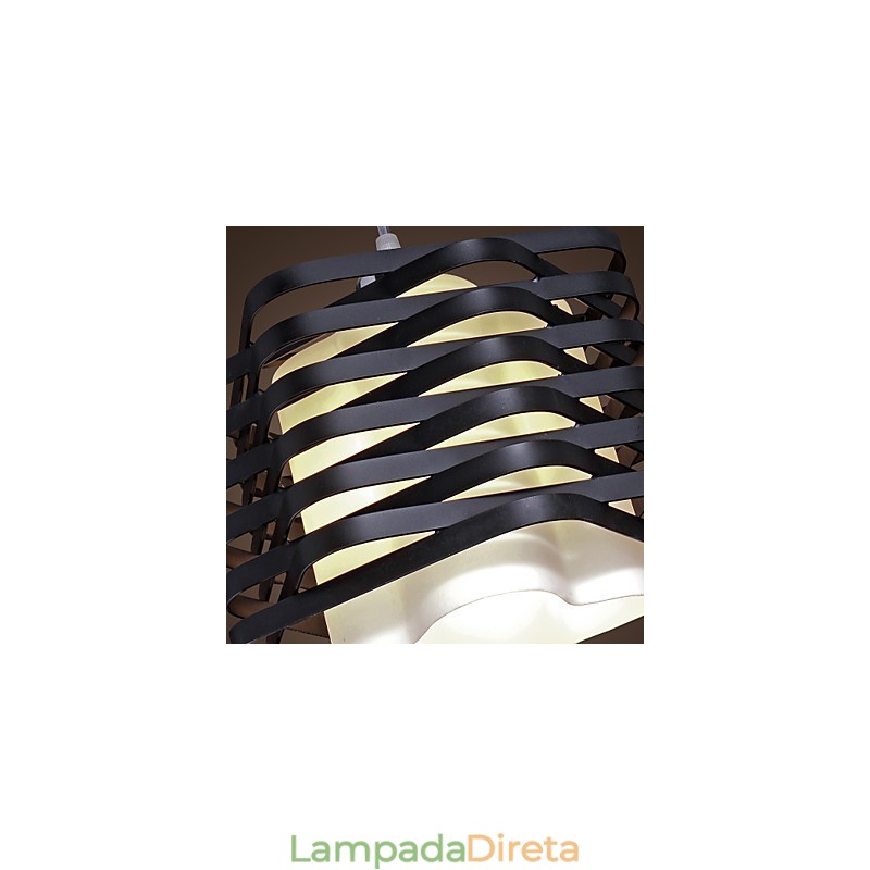 Luminária pendente moderna e contemporânea estilo mini pintura