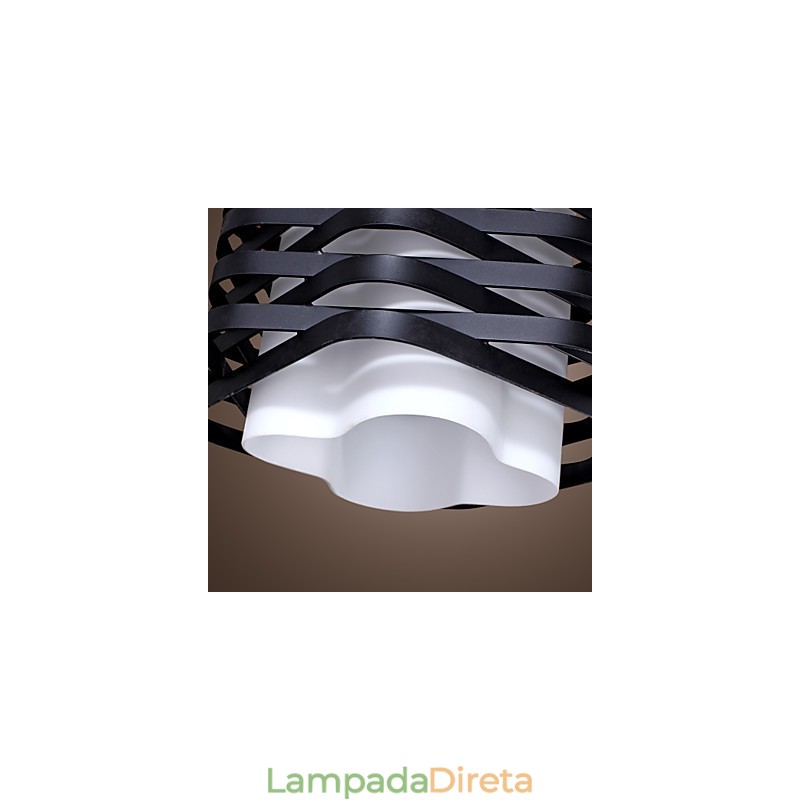 Luminária pendente moderna e contemporânea estilo mini pintura