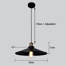 Estilo europeu retro clássico pingente luz arte droplight