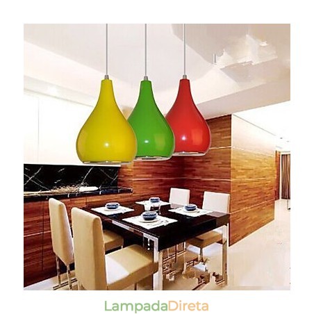 Droplight Gourd Shape Lights Mini Luminária Pendente Droplight Gourd Shape Lights Mini Luminária Pendente