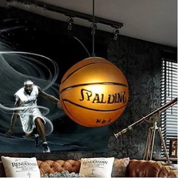 Pingente de vidro Café Retro Pingente de basquete