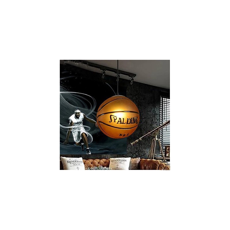 Pingente de vidro Café Retro Pingente de basquete