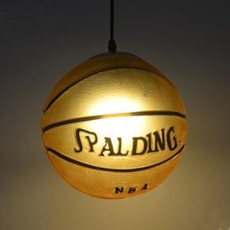 Pingente de vidro Café Retro Pingente de basquete