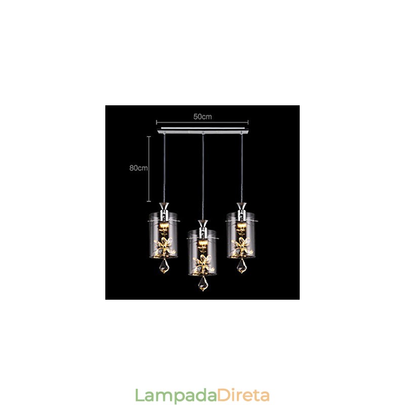 Moderno Contemporâneo Cristal Outros Vidro Pendente Luz