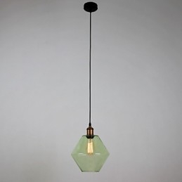 Vidro 1 Luz Artístico Minimalista Pendente