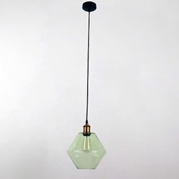 Vidro 1 Luz Artístico Minimalista Pendente