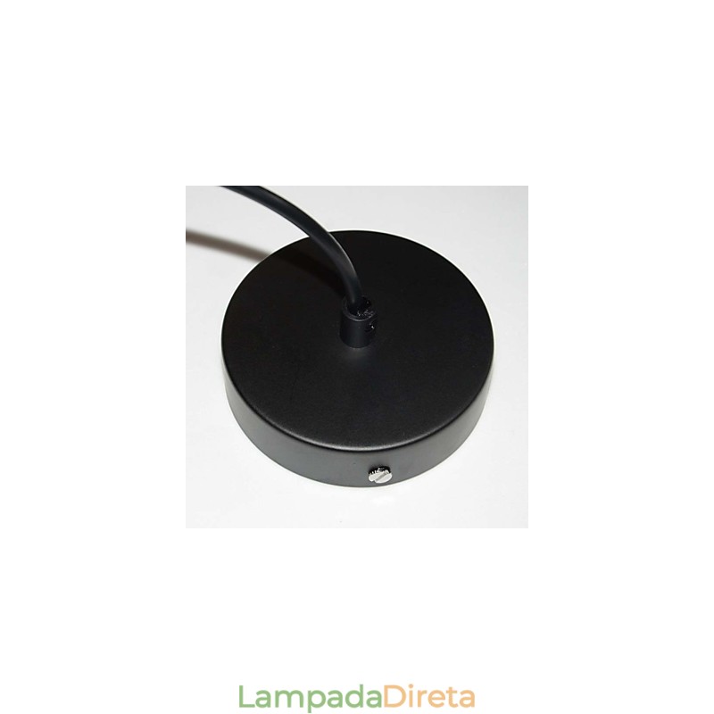 Luminária pendente vintage estilo loft, luminária Edison, abajur em gaiola de metal, ferro, estilo armazém, luminária