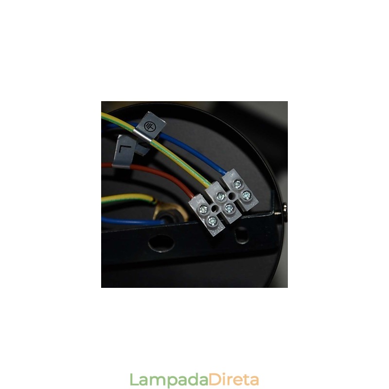 Luminária pendente vintage estilo loft, luminária Edison, abajur em gaiola de metal, ferro, estilo armazém, luminária