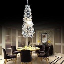 Lustre Tradition Classic Vidro Transparente 1 Luz