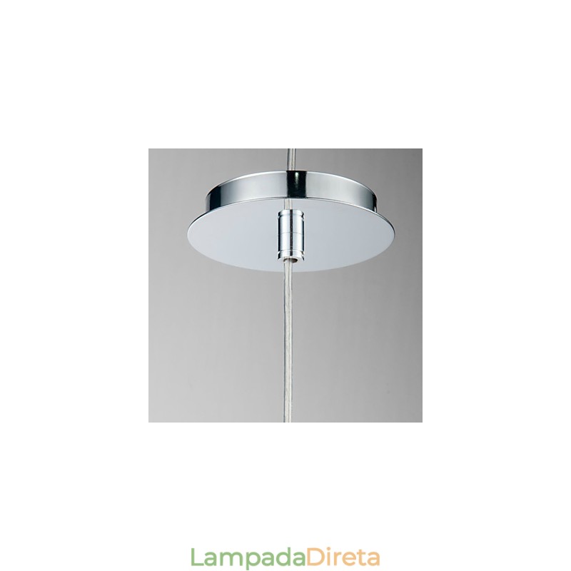 Lustre Tradition Classic Vidro Transparente 1 Luz