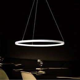Luminária pendente design moderno anel de alta qualidade