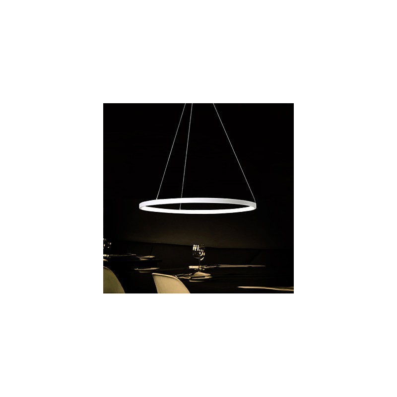 Luminária pendente design moderno anel de alta qualidade