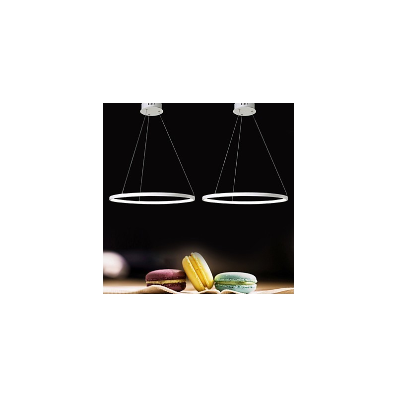 Luminária pendente design moderno anel de alta qualidade