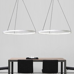 Luminária pendente design moderno anel de alta qualidade
