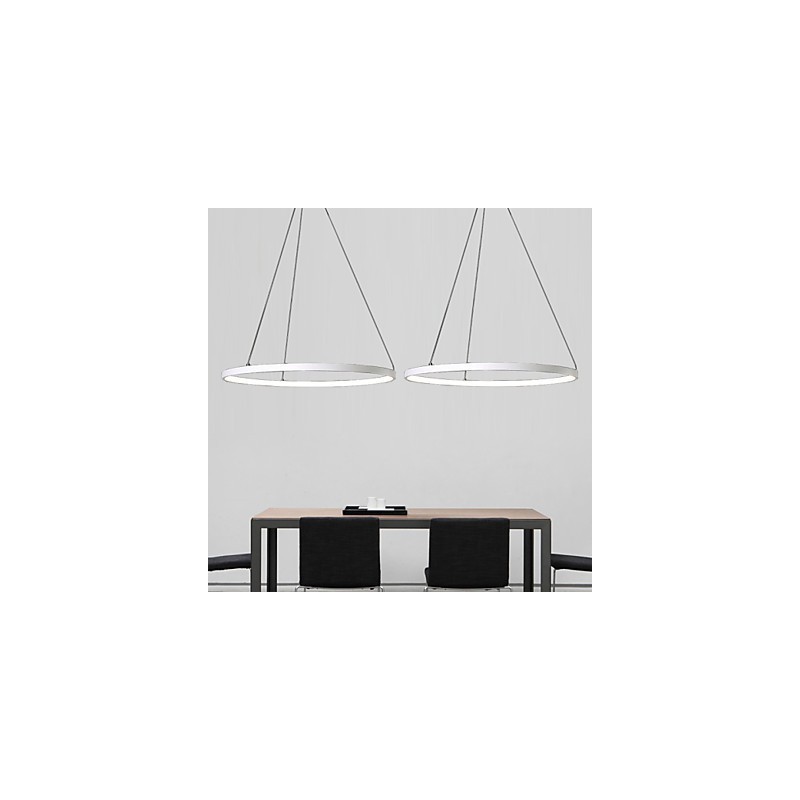 Luminária pendente design moderno anel de alta qualidade