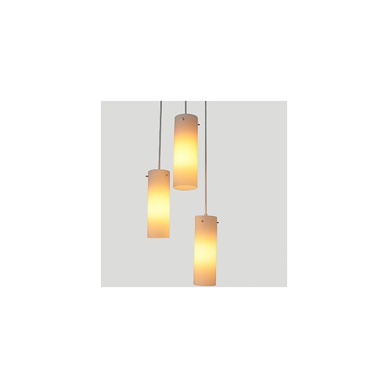 Cilíndrico Vidro Reto Cabeça Única Tambor Tambor Simples Droplight Lâmpada Iluminação