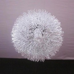 Luminária pendente de metal globo contemporânea moderna