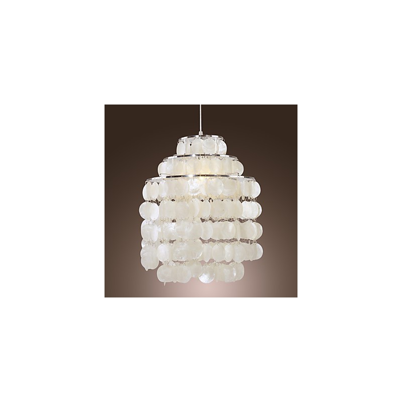 Luminária pendente cromada estilo mini contemporânea moderna