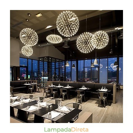 Lustre Contemporâneo Criativo Redondo Droplight Lâmpada Luz Lustre Contemporâneo Criativo Redondo Droplight Lâmpada Luz