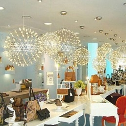 Lustre Contemporâneo Criativo Redondo Droplight Lâmpada Luz