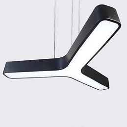 Luminária pendente de metal contemporânea moderna