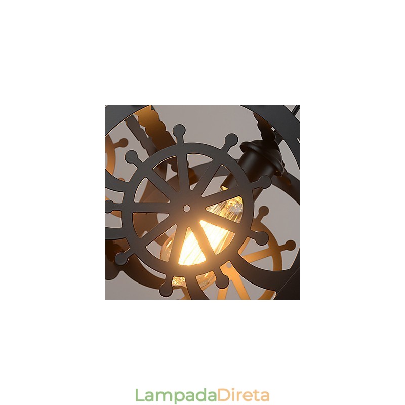 Retro Classic Metal Luzes de Teto Simples Luminárias Pendentes Luminária Pendente Café