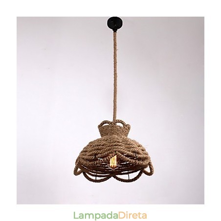 Luzes pendentes estilo mini moderno contemporâneo country corda iluminação Luzes pendentes estilo mini moderno contemporâneo country corda iluminação